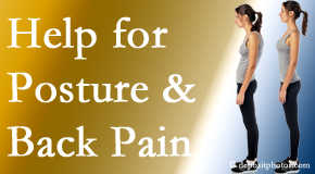 Poor posture and back pain are linked and find help and relief at Old Mill Chiropractic.