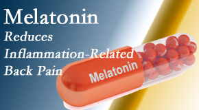 Old Mill Chiropractic presents new findings that melatonin interrupts the inflammatory process in disc degeneration that causes back pain.