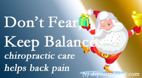 Old Mill Chiropractic helps back pain sufferers contain their fear of back pain recurrence and/or pain from moving with chiropractic care. 