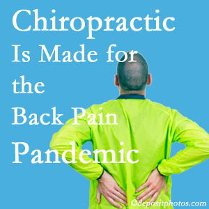 St Peters chiropractic care at Old Mill Chiropractic is prepared for the pandemic of low back pain. 