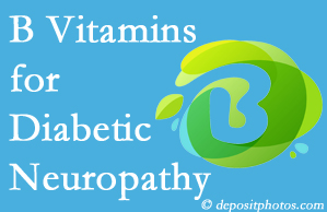 St Peters diabetic patients with neuropathy may benefit from addressing their B vitamin deficiency.