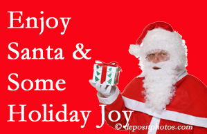 St Peters holiday joy and even fun with Santa are analyzed as to their potential for preventing divorce and increasing happiness. 