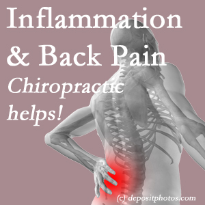 The St Peters chiropractic care offers back pain-relieving treatment that is shown to reduce related inflammation as well.